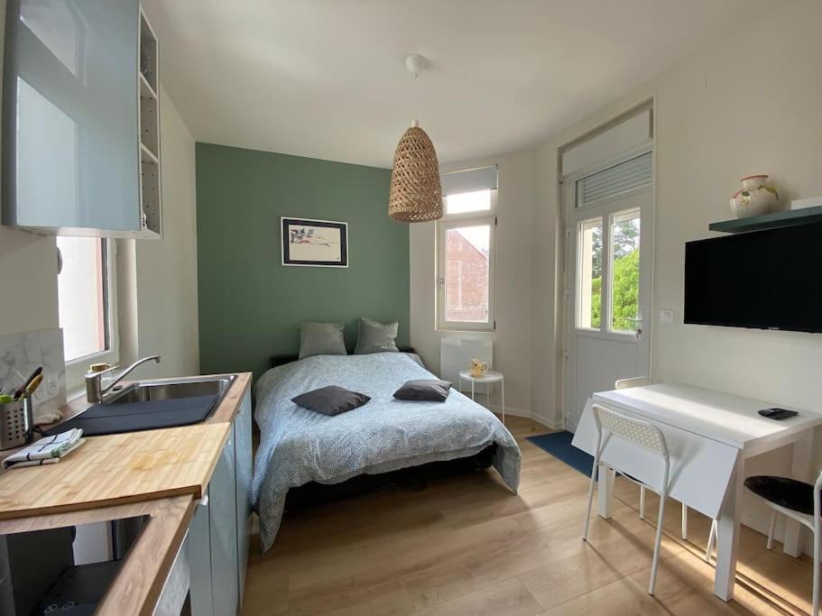 Superbe Appartement Avec Chambre, Proche Plage Le Touquet Exteriör bild